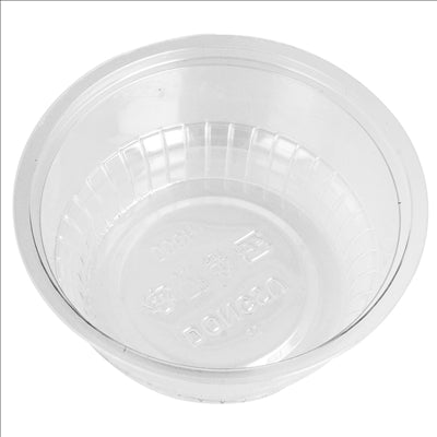 POTS À GLACE 150 ML Ø9,5x3,8 CM TRANSPARENT PET (1000 UNITÉS)