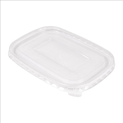 COUVERCLES POUR RÉCIPIENTS 254.33/34/35/266.26/27/28  9,7 G/M2 17,3x12,3x1 CM TRANSPARENT PP (300 UNITÉS)
