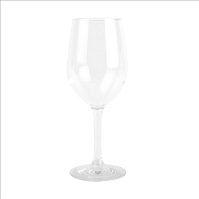 VERRES À PIED À VIN 325 ML Ø 6/7,4x20 CM TRANSPARENT POLYCARBONATE (12 UNITÉS)