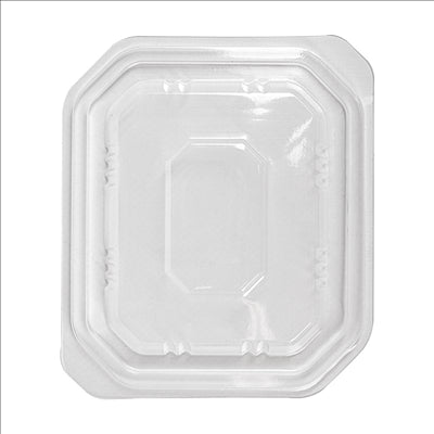 COUVERCLES POUR 262.62/63  13,9x11,8x1,4 CM TRANSPARENT PP (1200 UNITÉS)