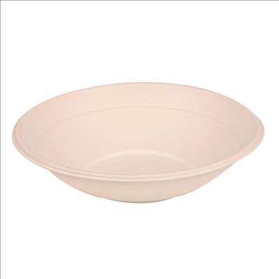 BOLS 'BIONIC' 700 ML Ø 19,6x4,8 CM NATUREL BAGASSE (400 UNITÉS)