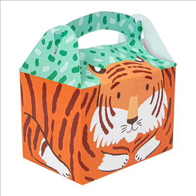 BOÎTES MENU ENFANT "TIGRE"  320 G/M2 15,5x10,5x17,5 CM QUADRICHROMIE CARTON (300 UNITÉS)
