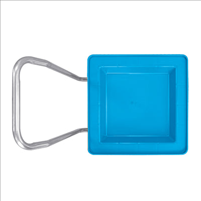 CHARIOT TRANSPORT POUR RACKS  54x54x81 CM BLEU PP (1 UNITÉ)