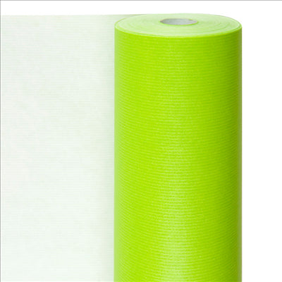 PAPIER CADEAUX COULEUR UNIE  60 G/M2 0,7x100 M VERT ANIS CELLULOSE (1 UNITÉ)