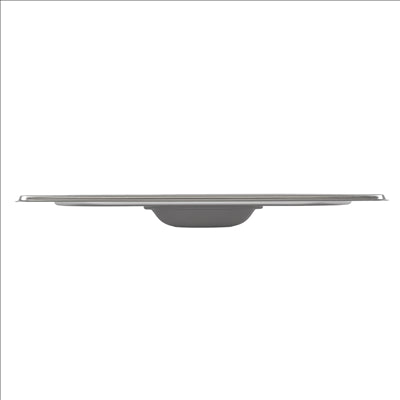 COUVERCLE 1/2 POUR RÉFÉRENCE 181.67/68  32,3x26,5 CM ARGENTE INOX (1 UNITÉ)