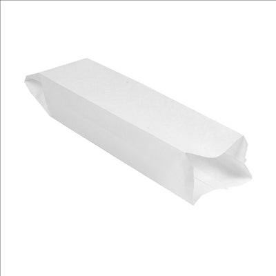 SACHETS 'GRILL&GO' 40 GR/M2 9+5,5x35 CM BLANC CELLULOSE (500 UNITÉS)