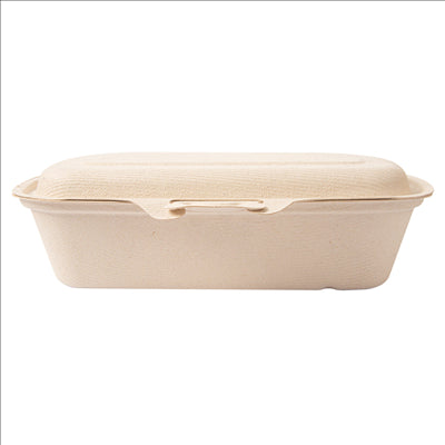 COQUILLES 'BIONIC' 900 ML 22,4x14x6 CM NATUREL BAGASSE (400 UNITÉS)