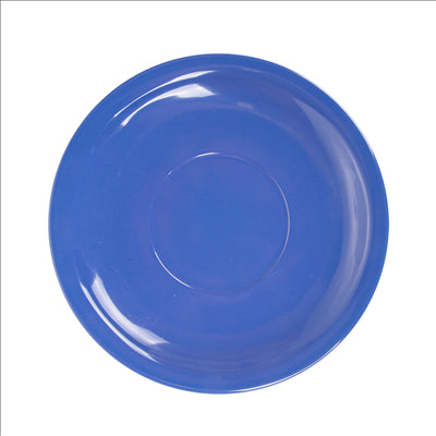 SOUCOUPES CAFÉ 'ASAMI WARE'  Ø 13,8 CM BLEU MÉLAMINE (12 UNITÉS)