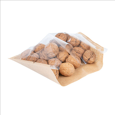 DELI PACK  35 G/M2 + 13 PP 24x19/17 CM NATUREL KRAFT (500 UNITÉS)