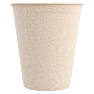 GOBELETS 'BIONIC' 260 ML Ø 8x9,1 CM NATUREL BAGASSE (1000 UNITÉS)