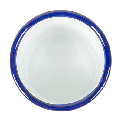 BOLS 'ENAMELWARE' 350 ML Ø 8x8 CM BLANC ACIER ÉMAILLÉ (6 UNITÉS)