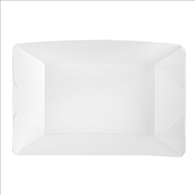 BARQUETTES 'THEPACK' 120 G 230 G/M2 7,4x4,8x3,3 CM BLANC CARTON ONDULÉ NANO-MICRO (2400 UNITÉS)