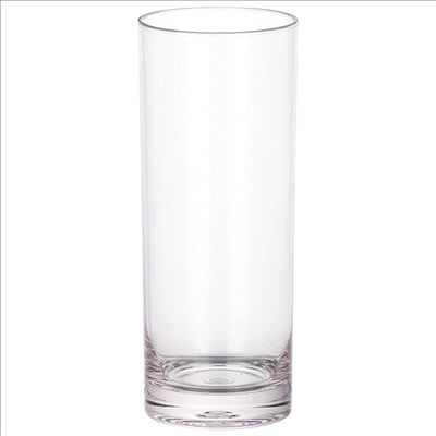 VERRES "CUBA LIBRE" 360 ML Ø 6,3/5,8x15,8 CM TRANSPARENT POLYCARBONATE (12 UNITÉS)