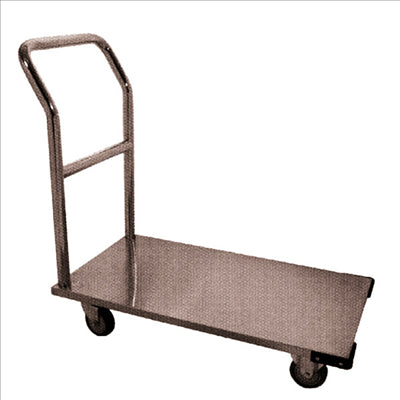 CHARIOT TRANSPORT CAPACITÉ 100 KG 'ARROW'  52x91x91 CM ARGENTE FER (1 UNITÉ)