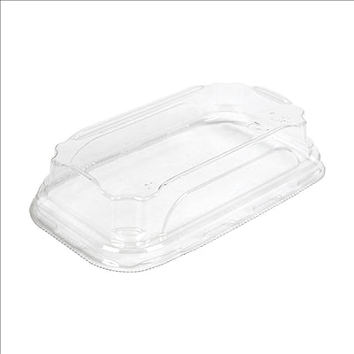 COUVERCLES POUR RÉCIPIENTS 268.80/81  14x8x3,2 CM TRANSPARENT PET (800 UNITÉS)