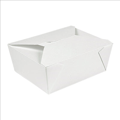 BOÎTES AMÉRICAINES 'THEPACK' 1350 ML 230 G/M2 15,2x12,1x6,5 CM BLANC CARTÓN ONDULADO NANO-MICRO + ALUMINIO (300 UNITÉS)