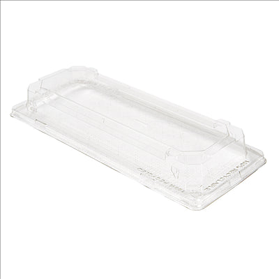 COUVERCLES POUR RÉF. 267.96  22,4x9,5x3,5 CM TRANSPARENT RPET (164 UNITÉS)