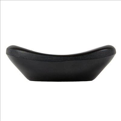 SUPPORT POUR BAGUETTES CHINOISES 'ASAMI WARE'  5x3,5x1,8 CM NOIR MÉLAMINE (12 UNITÉS)