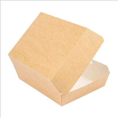 BOÎTES "LUNCH BOX" 'THEPACK' 220 G/M2 22,5x17x8,5 CM NATUREL CARTON ONDULÉ NANO-MICRO (300 UNITÉS)