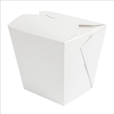 RÉCIPIENTS MULTIUSAGES MICRO-ONDABLES 'THEPACK' 780 ML 230 + 12PP G/M2 8x7x10,5 CM BLANC CARTON ONDULÉ NANO-MICRO (480 UNITÉS)