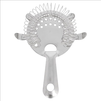 PASSOIRE COCKTAIL 4 POINTES  Ø 7,5 CM ARGENTE INOX (1 UNITÉ)