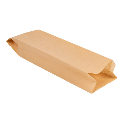 SACHETS 'GRILL&GO' 38 GR/M2 9+5,5x35 CM NATUREL KRAFT (500 UNITÉS)