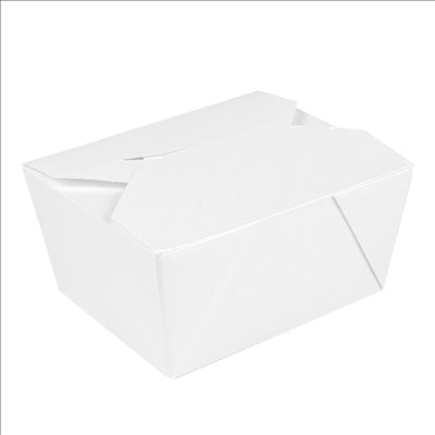 BOÎTES AMÉRICAINES 'THEPACK' 780 ML 230 + 12PP G/M2 11,3x9x6,3 CM BLANC CARTON ONDULÉ NANO-MICRO (500 UNITÉS)