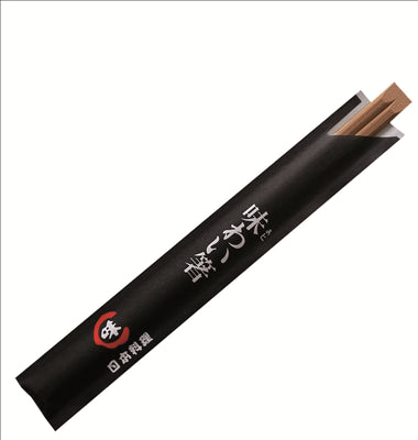 BAGUETTES CHINOISES EN SACHET  19,5 CM BAMBOU FONCÉ (1000 UNITÉS)