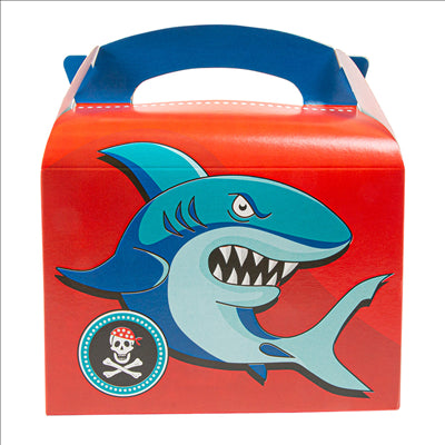 BOÎTES MENU ENFANT "PIRATE"  320 G/M2 15,50x10,50x17,50 CM QUADRICHROMIE CARTON (300 UNITÉS)