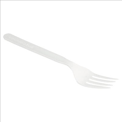 FOURCHETTES  17 CM BLANC CPLA (1000 UNITÉS)