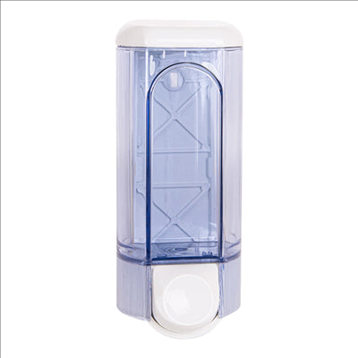 DISTRIBUTEUR DE SAVON 800 ML 25x9,5x9,5 CM TRANSPARENT ABS (1 UNITÉ)