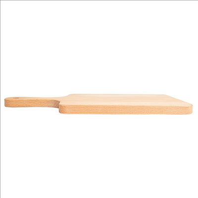 PELLE RECTANGULAIRE  35x18x1,5 CM NATUREL BOIS (1 UNITÉ)