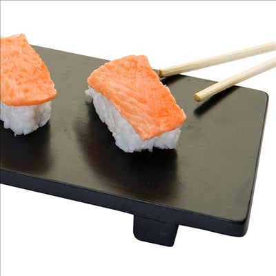 BASE SUSHI  50x23x2,5 CM NOIR BAMBOU (1 UNITÉ)