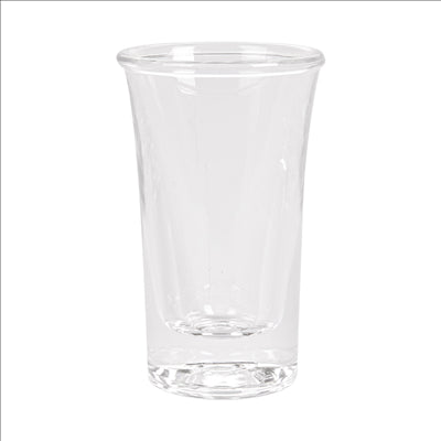 VERRES À SHOT 30 ML Ø 4,5/3,2x7,1 CM TRANSPARENT POLYCARBONATE (24 UNITÉS)