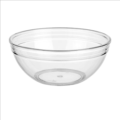 POTS SALADIERS 470 ML Ø 13/6x5,5 CM TRANSPARENT POLYCARBONATE (10 UNITÉS)