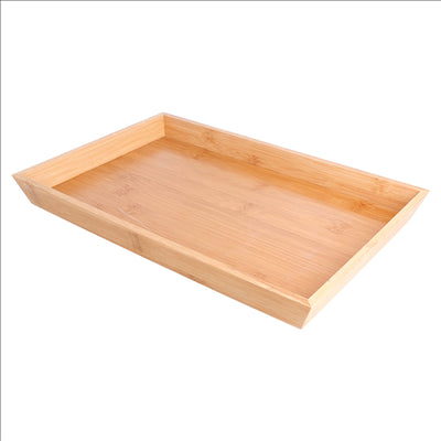 PLATEAU  30x20x3 CM NATUREL BAMBOU (1 UNITÉ)