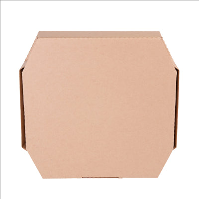 BOÎTES OCTOGONAL 'THEPACK' 330 G/M2 29x29x3,8 CM NATUREL CARTON ONDULÉ MICROCANAL (100 UNITÉS)