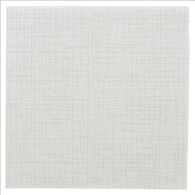 SERVIETTES P. 1/4 'DRY COTTON' 55 G/M2 50x50 CM GRIS AIRLAID (500 UNITÉS)