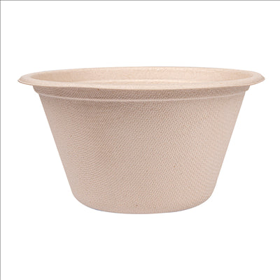 SALADIERS 'BIONIC' 750 ML Ø15,5x8,4 CM NATUREL BAGASSE (600 UNITÉS)