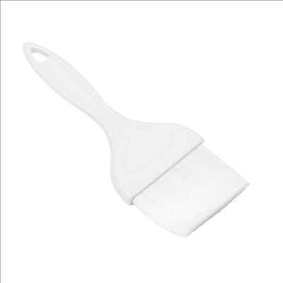 PINCEAU NYLON  7,5 CM BLANC ABS (12 UNITÉS)