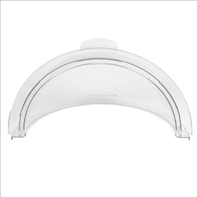 COUPOLE BASCULANTE  Ø 41x19,5 CM TRANSPARENT POLYCARBONATE (1 UNITÉ)