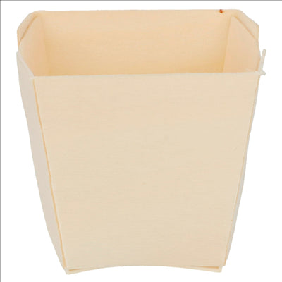 BARQUETTES CARRÉES  5,5x5,5x5,5 CM NATUREL BOIS (500 UNITÉS)