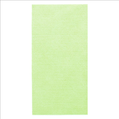 SERVIETTES PLI. 1/8 'LIKE LINEN' 70 G/M2 40x40 CM PISTACHE SPUNLACE (600 UNITÉS)