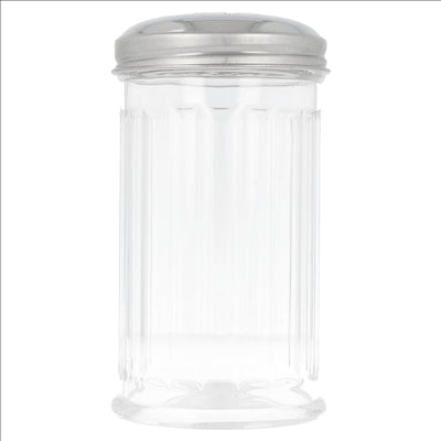 SAUPOUDREUSE FROMAGE 360 ML Ø 7,5x14 CM TRANSPARENT POLYCARBONATE (1 UNITÉ)