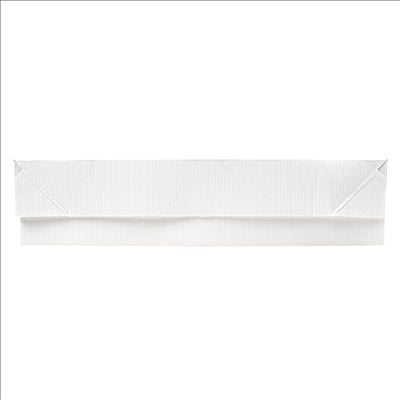 PLATEAUX + COUVERCLE 'THEPACK' 230 G/M2 19,5x11x4,5 CM BLANC CARTON ONDULÉ NANO-MICRO (200 UNITÉS)