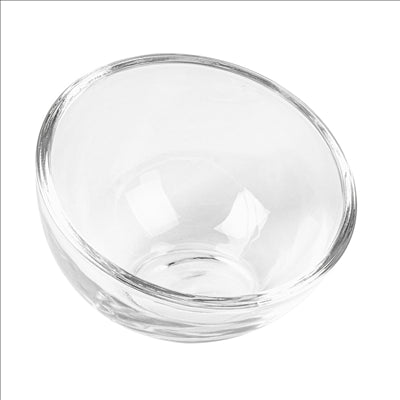 MINI SPHÉRIQUE TRONQUÉ 45 ML 1,5 OZ Ø7,8x5,7 CM TRANSPARENT VERRE (72 UNITÉS)