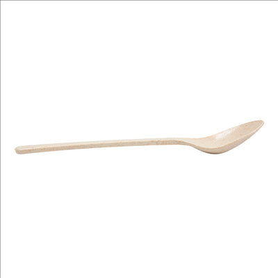 CUILLÈRES 'LUXURY'  20 CM IVOIRE FIBRE DE BOIS (10 UNITÉS)