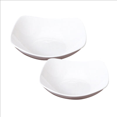 BOLS 1000 ML Ø 23,5x6,7 CM BLANC PORCELAINE (2 UNITÉS)