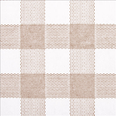 NAPPES PLIAGE M 'LIKE LINEN - VICHY' 70 G/M2 100x100 CM TAUPE SPUNLACE (200 UNITÉS)