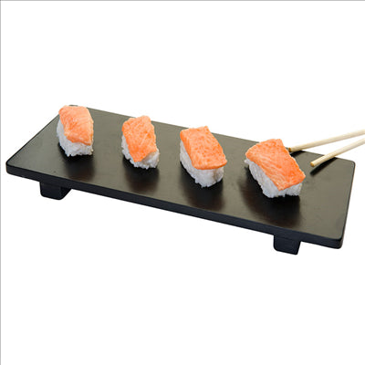 BASE SUSHI  50x23x2,5 CM NOIR BAMBOU (1 UNITÉ)